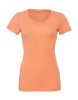Triblend Crew Neck T-Shirt Kleur Orange Triblend