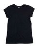 Women's Organic Roll Sleeve T Kleur Black