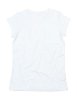 Women's Organic Roll Sleeve T Kleur White