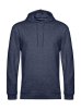 Hoodie French Terry Kleur Heather Navy