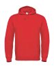 Cotton Rich Hooded Sweatshirt Kleur Red