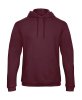 Hooded Sweatshirt Unisex Kleur Burgundy
