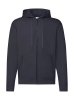 Classic Hooded Sweat Jacket Kleur Deep Navy