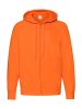 Lightweight Hooded Sweat Jacket Kleur Orange
