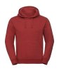 Men's Authentic Melange Hooded Sweat Kleur Brick Red Melange