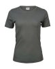 Ladies Interlock T-Shirt Kleur Powder Grey