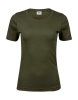 Ladies Interlock T-Shirt Kleur Dark Olive