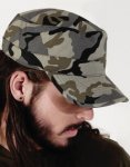 Camouflage Army Cap